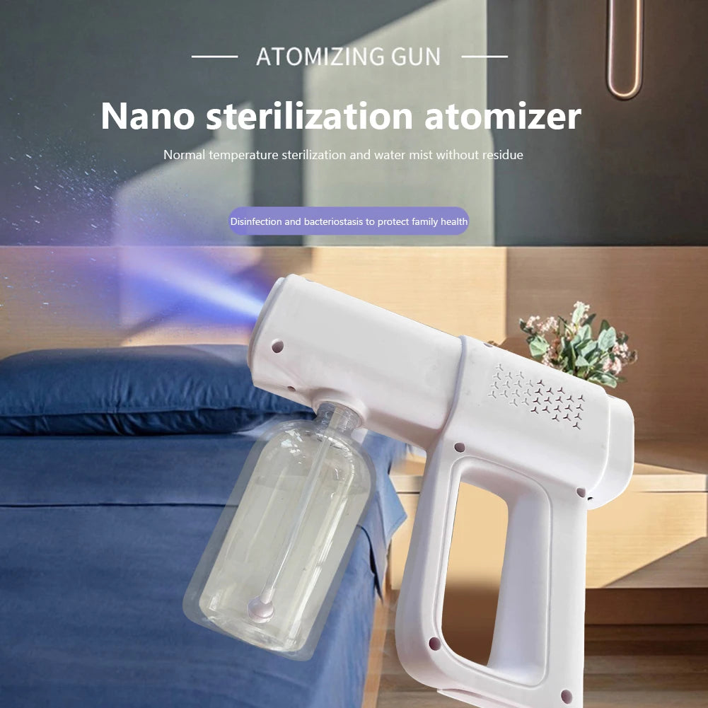 Handheld Electric Disinfection Sprayer Machine Wireless Alcohol Sanitizer Disinfectant Fogger Touchless Sanitization for Home