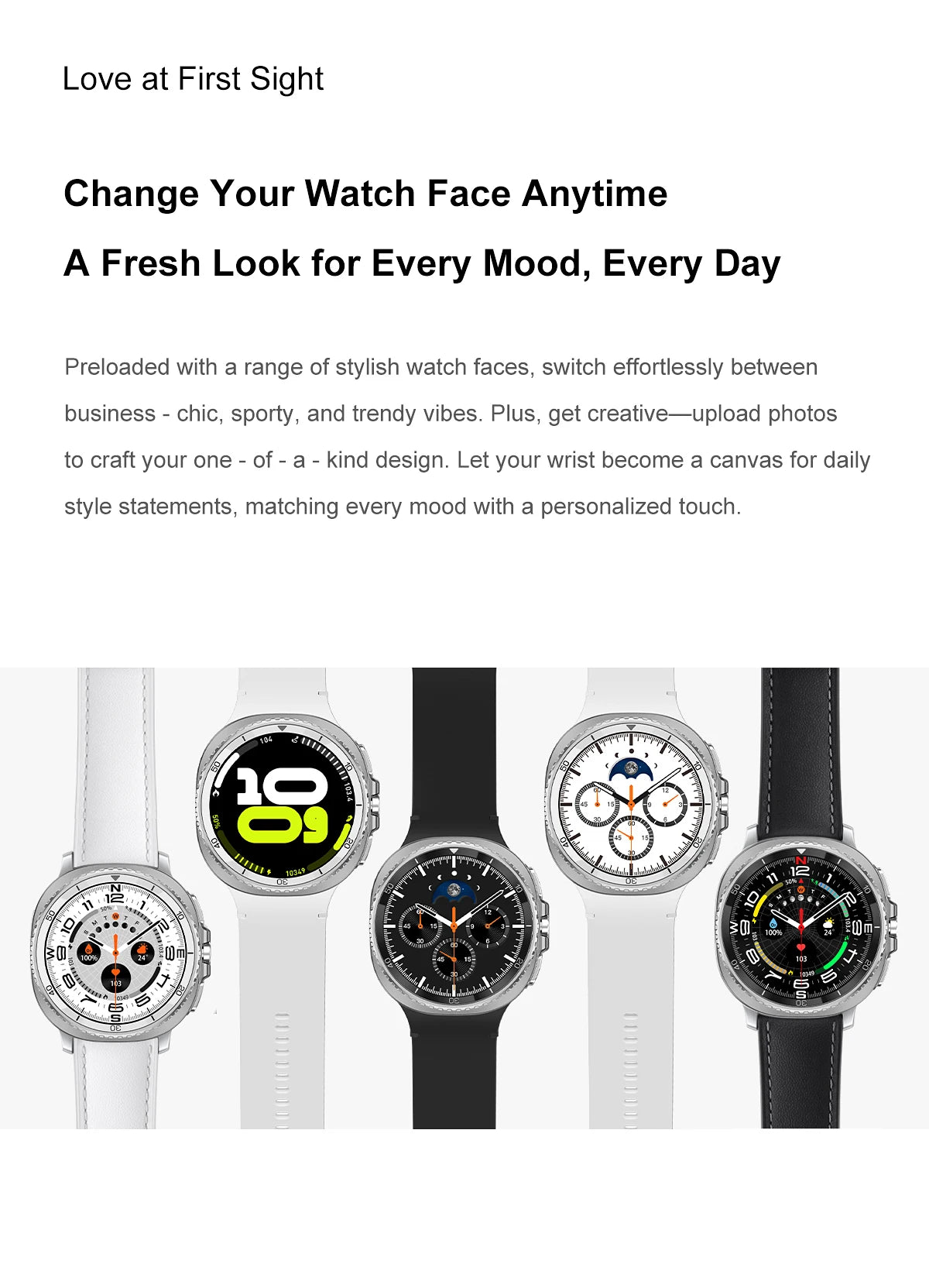 NEW Health monitoring Smart Watch 46mm1.43inch AMOLED Screen IP68 Waterproof Heart Rate Monitor blood pressure Sport SmartWatch