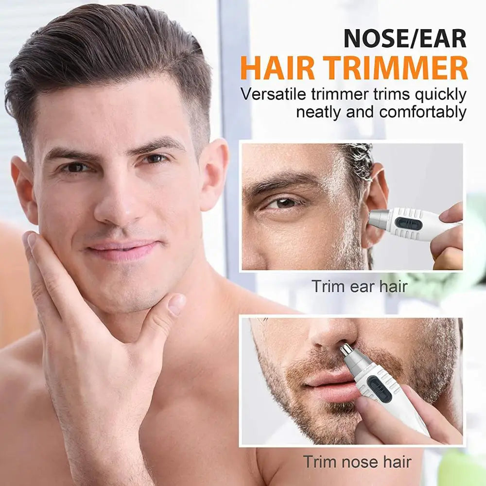 Ear Nose Hair Trimmer Clipper  Professional Painless Eyebrow and Facial Hair Trimmer for Men Women Hair Removal Razor mrs xie