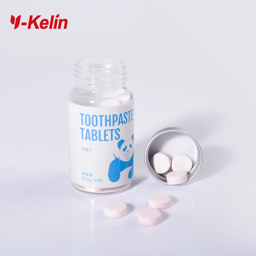 Y-Kelin 2020 New Toothpaste Tablets Teeth Whitening Charcoal  Remove  Smoke Stains Bad Breath Fresh Mouthwash