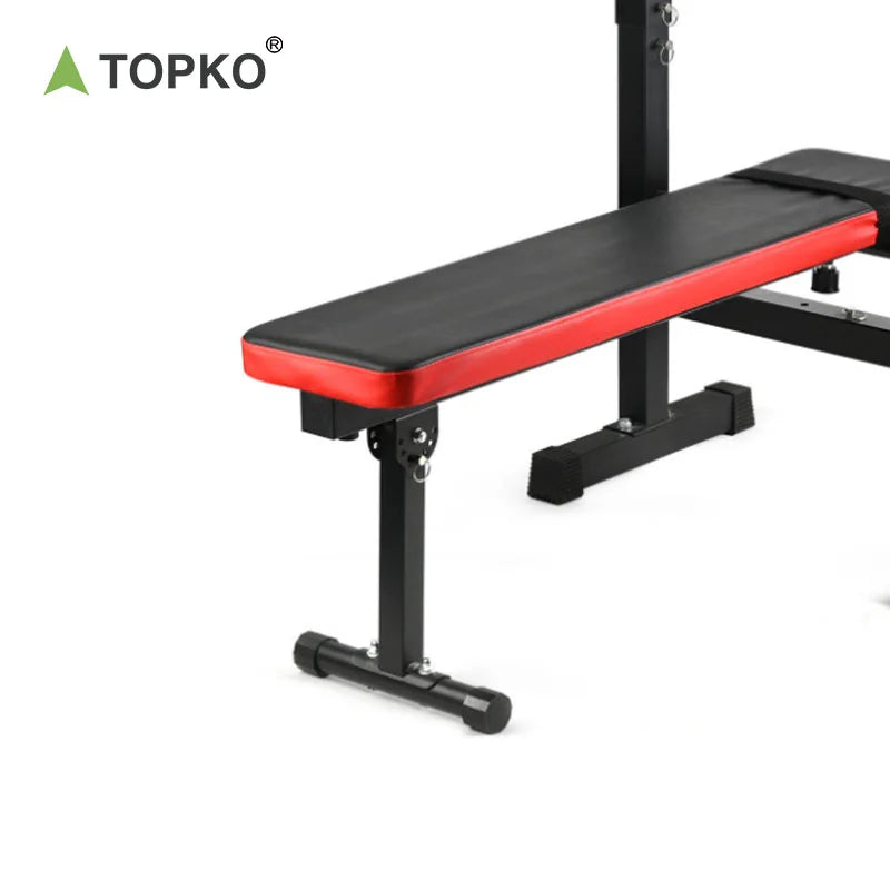 TOPKO US Warehouse Multi-Functional Weight Bench Home Fitness Weight Lifting Bench