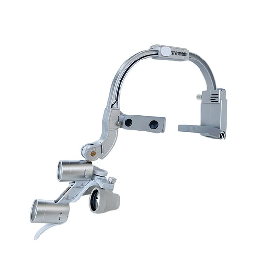 Dental 2.5X 3.5X Loupe Magnification Binocular Surgery Surgical Magnifier with Headlight LED Light Dentist Medical Loupes Lamp