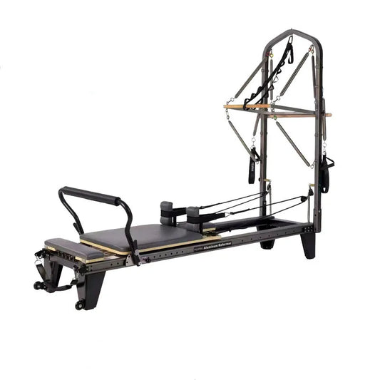 Portable Foldable Pilates Reformer Machine Gym Fitness Pilates Trainer Yoga Studio Aluminum Alloy Pilates Reformer Set for Sale