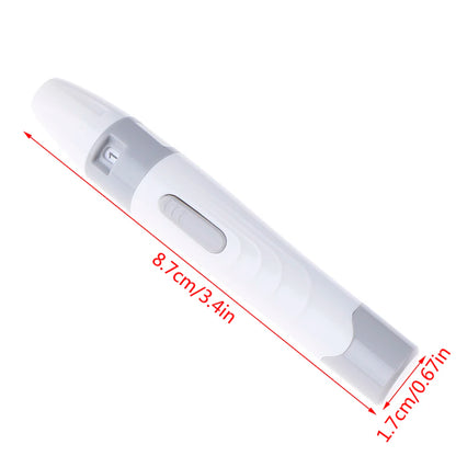 1PCS Blood Sample Pen Pen Lancing Device For Diabetics Blood Collect 5 Adjustable Depth Blood Sampling Glucose Test Pen