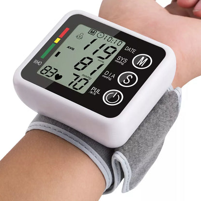 ZOSS latest models  Wrist Digital Blood Pressure Monitor  English / Russian / Portuguese / Spanish Voice  Broadcast Tonometer