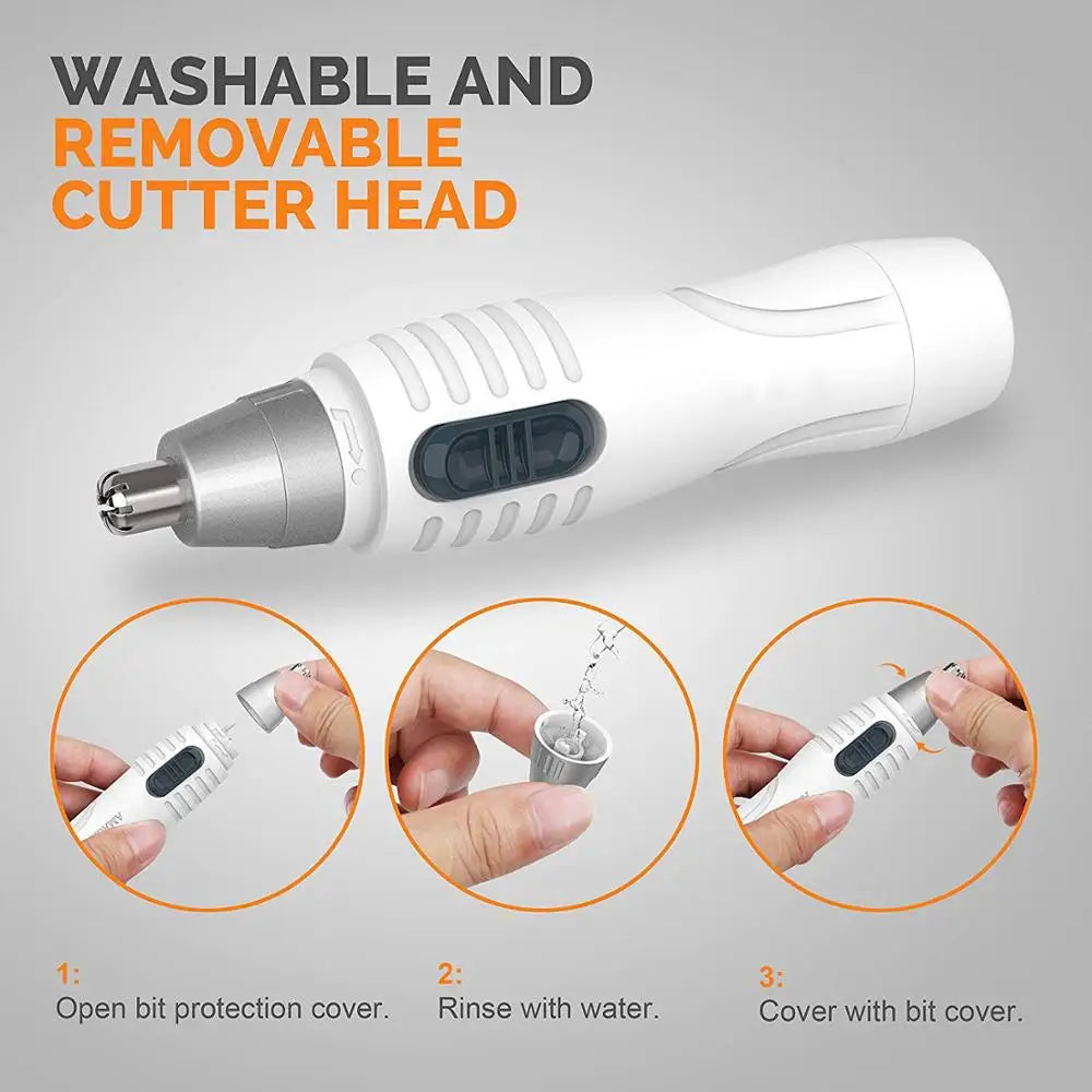 Ear Nose Hair Trimmer Clipper  Professional Painless Eyebrow and Facial Hair Trimmer for Men Women Hair Removal Razor mrs xie