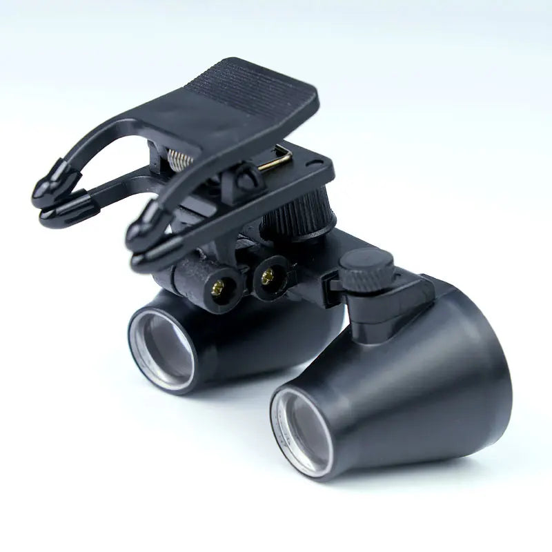 Dental Loupes 2.5X 3.5X Binocular Medical Magnifier Dentistry Surgical Optical Glass Lens Dentist Clip Loupe