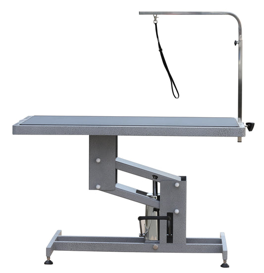 YSH Veterinary Grooming Table Hydraulic Home Pet Grooming Vet Clinic Hospital Medium and Large Hydraulic Lift Grooming Table