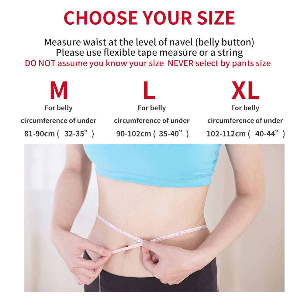 Veidoorn Waist Trimmer Waist Trainer for Women Men Lower Back Lumbar Support Body Shaper Sweat Slimming Belt Corset Workout Gym