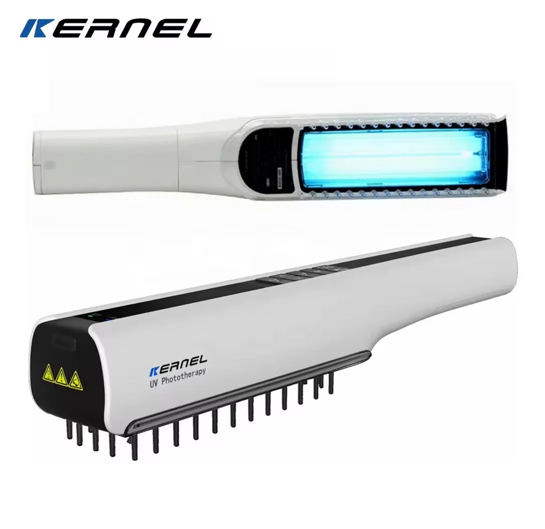 Kernel CE Approved Hospital Portable Ultraviolet UV Phototherapy 311nm Narrow Band UVB Lamp for Vitiligo Psorasis Treatment
