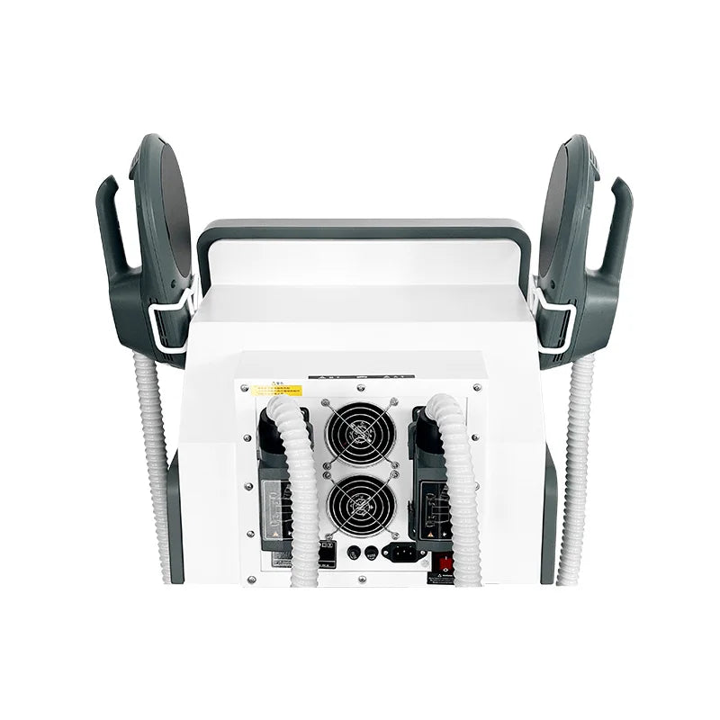 Smart Fitness EMS Muscle Stimulator Body Shaping Sculpting Machine with 2/4 Handles ABS Material Slimming Emszero Device