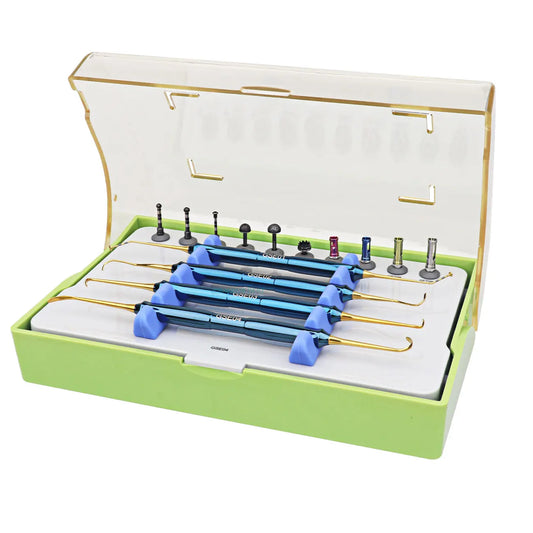 Dentium Dental Implant Kit Dask Sinus Drill Stoppers Hand Tool Instrument Set for Dentist Machinery Power Source