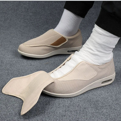 Summer Spring  Comfortable Breathable Soft Medical Orthopedics Diabetic Shoes Diabetes Walking Sneaker Wind Adjusting