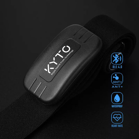 KYTO Heart Rate Monitor Chest Strap Bluetooth 4.0 ANT Belt Fitness Smart Sensor Waterproof  Equipment For Gym Outdoor Sports