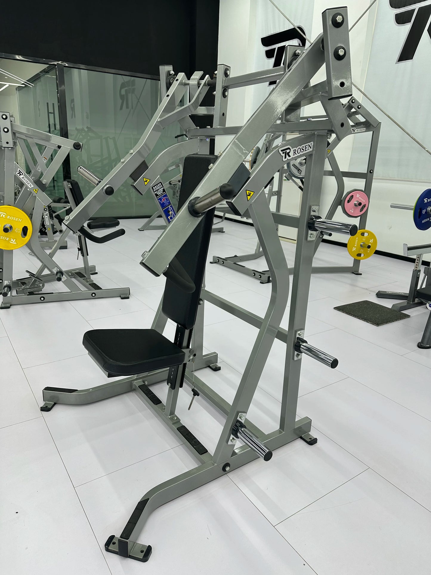 ROSEN Fitness Sport Heavy Duty Gym Equipment Bodybuilding Workout Plate Load Iso-Lateral Incline Press Machine for Gym Club