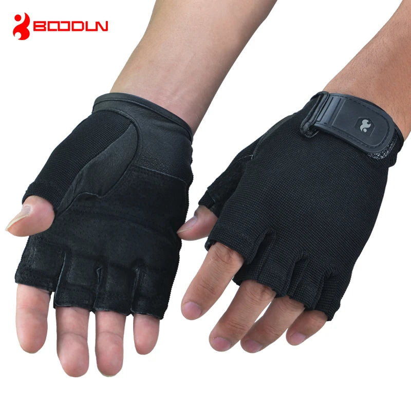 BOODUN Gym Gloves Men Women Crossfit Fitness Gloves Half Finger Dumbbell Workout Weight Lifting Training Sport Gloves for Gym