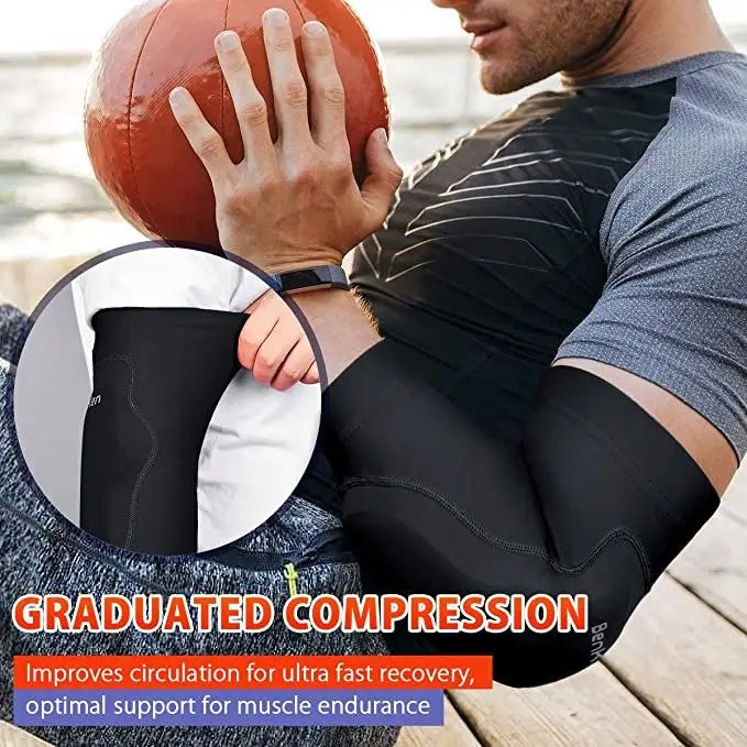 Adult Fitness Protector Elbow Pads Badminton Sport Support Basketball Elbow Protective Pad