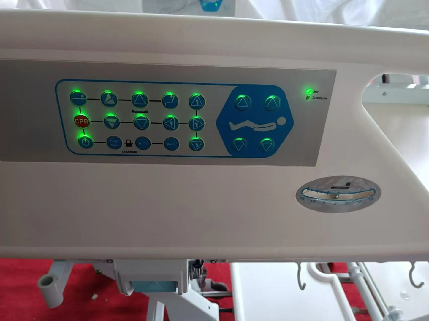 Hochey Medical Emergency Bed in Hospital Hospital Beds Electric Hospital Bed