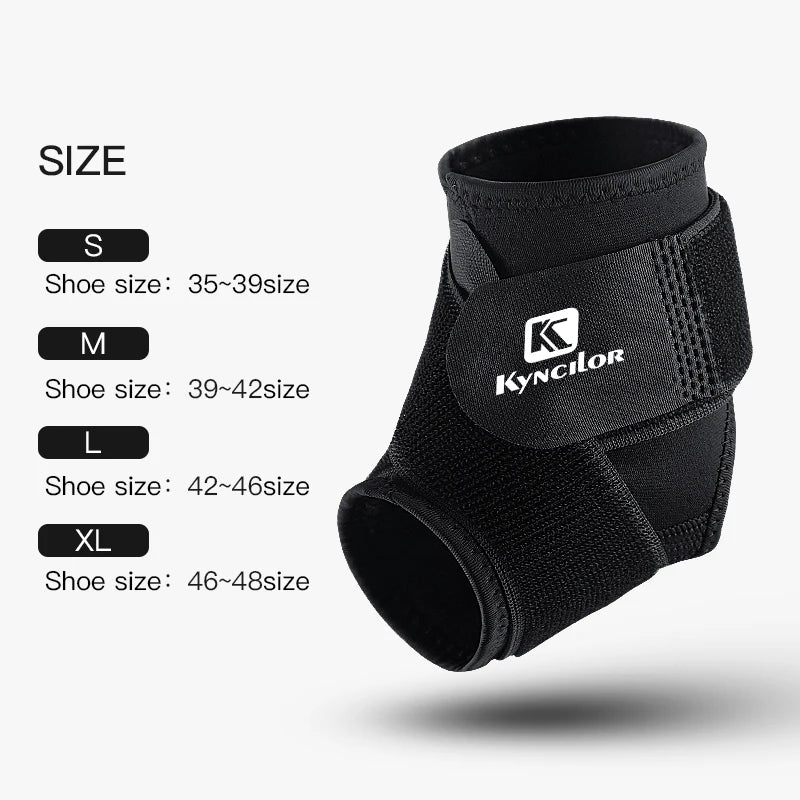 Kyncilor 1 PCS 3D Compression Ankle Strap Gym Ankle Support Brace Basketball Volleyball Fitness Heel Protector Sport Ankle Brace