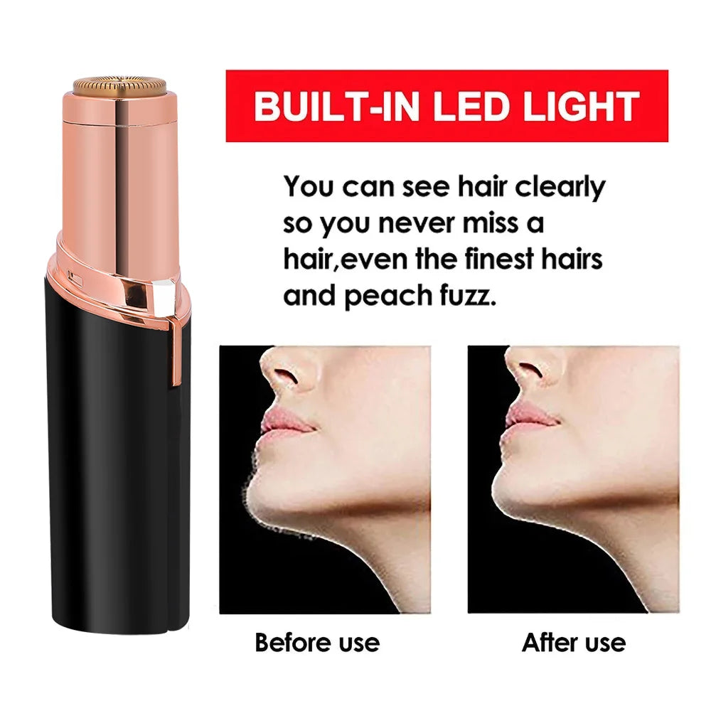 2022 Epilator Face Hair Removal Lipstick Shaver Electric Eyebrow Trimmer Women's Hair Remover Mini Shaver epilator for women