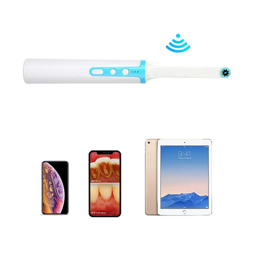Wireless WiFi Oral Dental Camera 1080p HD Adjustable 8 LED Light Wifi  Intraoral Endoscope for Dentist Tool