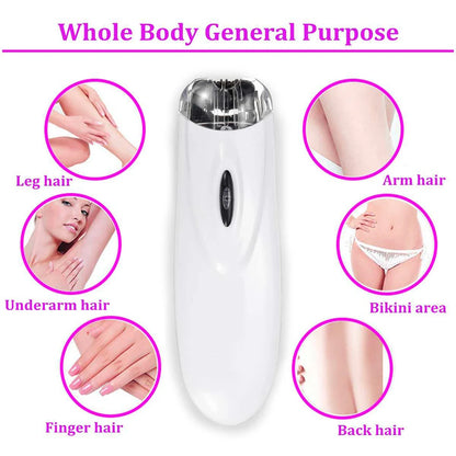 Portable Electric Pull Tweezer Device Women Hair Removal Epilator ABS Facial Trimmer Depilation For Female Beauty dropshipping