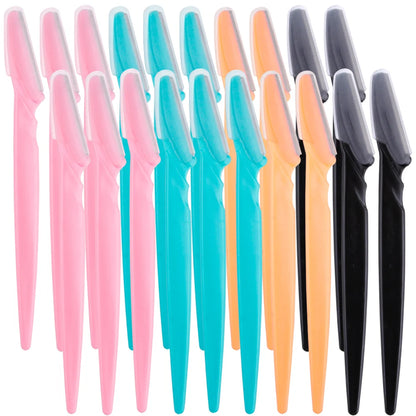 3/4/10Pcs Eyebrow Trimmer Scissors Shaver Blade Eye Brow Shaper Hair Remover Eyebrow Cutting Portable Women Beauty Makeup Tools