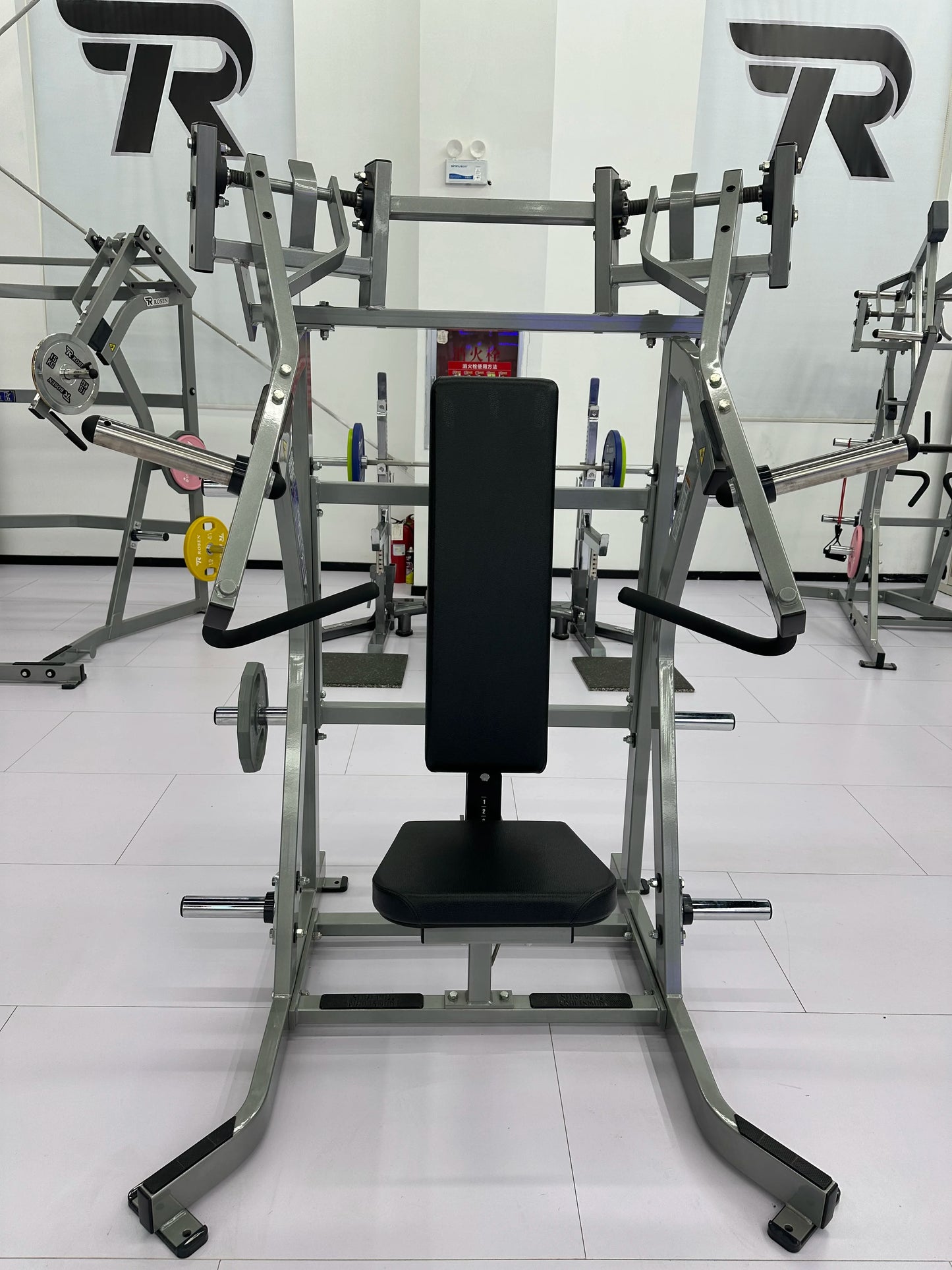 ROSEN Fitness Sport Heavy Duty Gym Equipment Bodybuilding Workout Plate Load Iso-Lateral Incline Press Machine for Gym Club