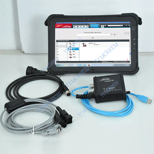 C2 Laptop for LINDE BT Canbox III Forklift Truck Diagnostic Tool Lidos 3003652503 Linde BT 3 Canbox Doctor Lsg Pathfifinder
