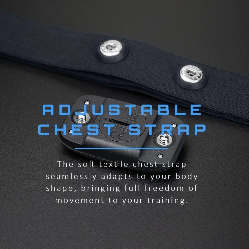 KYTO Heart Rate Monitor Chest Strap Bluetooth 4.0 ANT Belt Fitness Smart Sensor Waterproof  Equipment For Gym Outdoor Sports