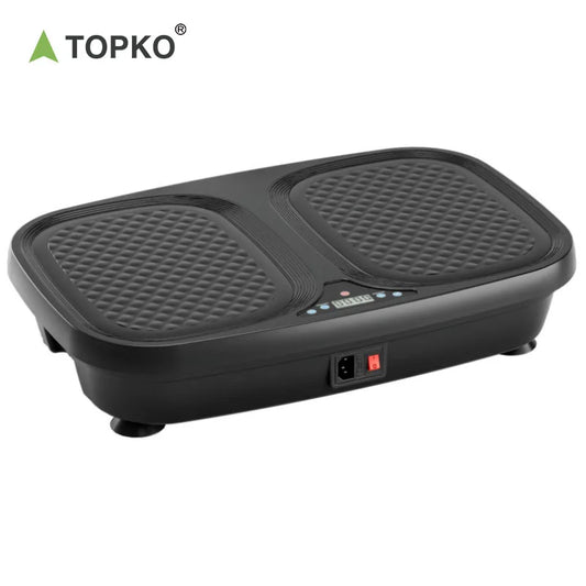 TOPKO US Warehouse Auto Mode Fitness Board Whole Body Workout Equipment Portable Vertical Vibration Plate Exercise Machine