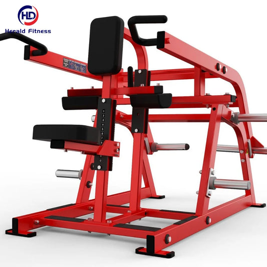 Commercial Gym Equipment Fitness Bodybuilding Plate Loaded Machine Iso-Lateral Seated Triceps Dip Extension