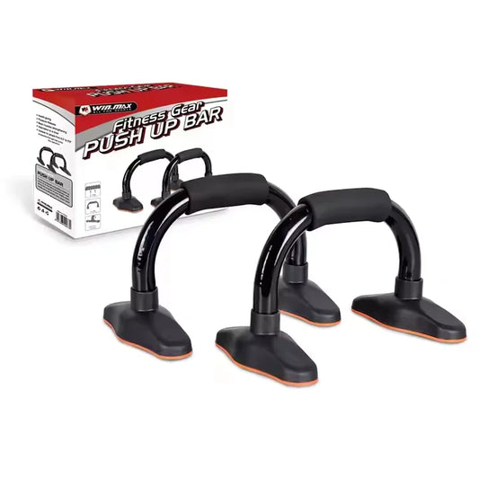 Win.max Push up Bars Strength Training  with Non-Slip Sturdy Structure Portable for Home Fitness Training Floor Workouts