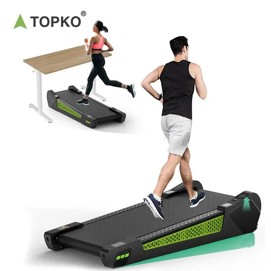 TOPKO US Warehouse Quiet Incline Treadmill for Home Exercise Portable Under Desk Treadmills for fitness
