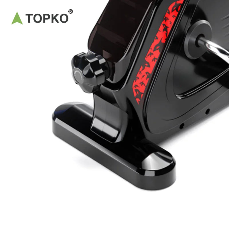 TOPKO US Warehouse Under-Desk Elderly Fitness Exercise Bike Home Silent Exercise Stepper