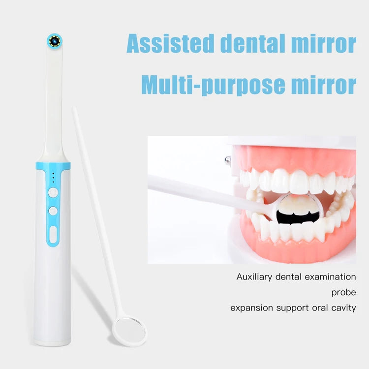 Wireless WiFi Oral Dental Camera 1080p HD Adjustable 8 LED Light Wifi  Intraoral Endoscope for Dentist Tool
