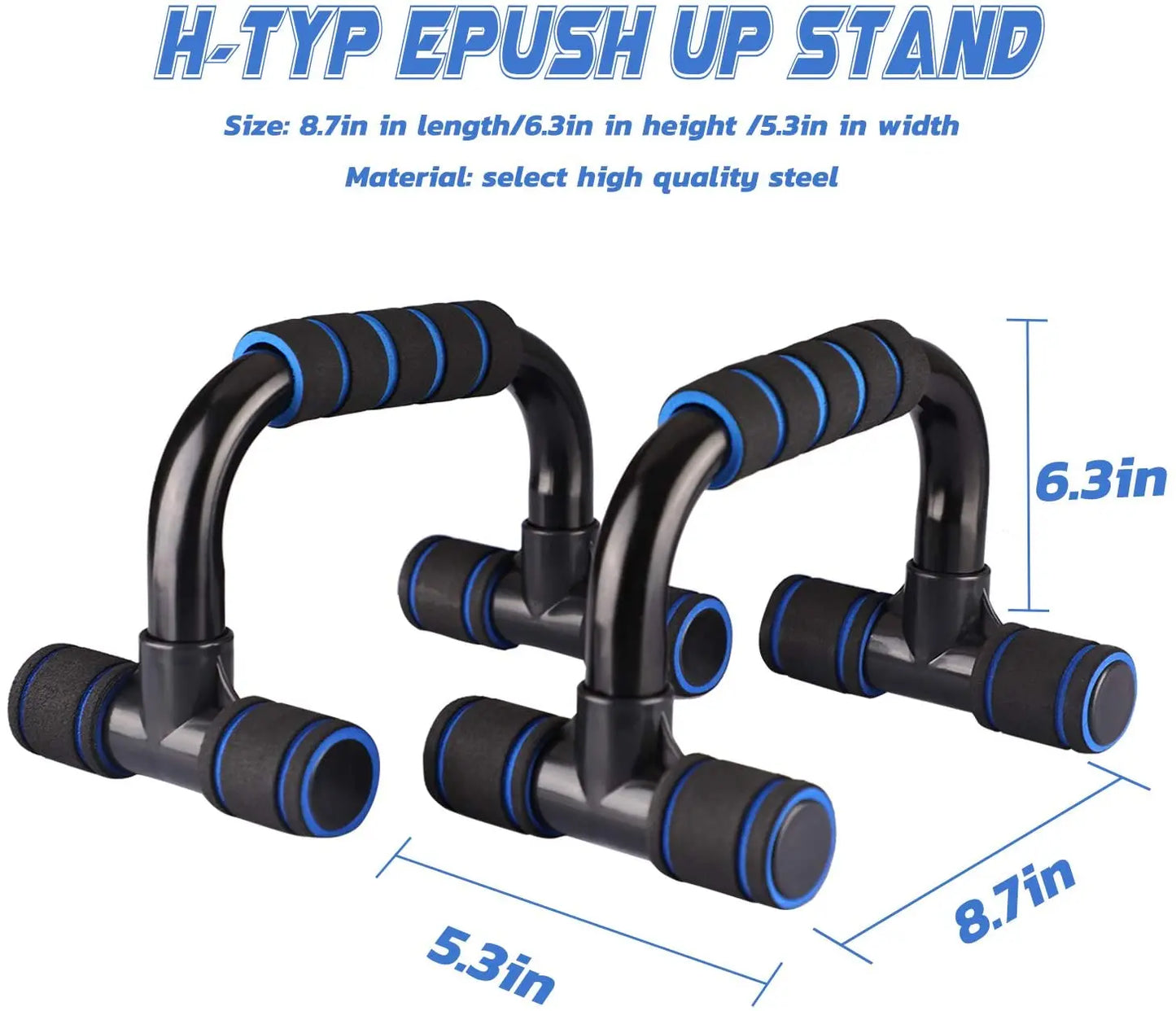 Push Up Stand for Fitness Gym, Muscle Body Building, Grip Bar Rack, Training Push ups