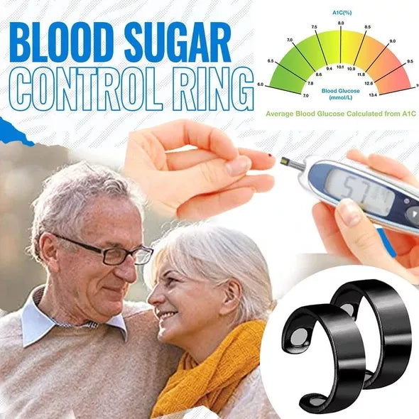 Blood Sugar Control Ring Diabetes Monitor Healthy Blood Sugar Meter