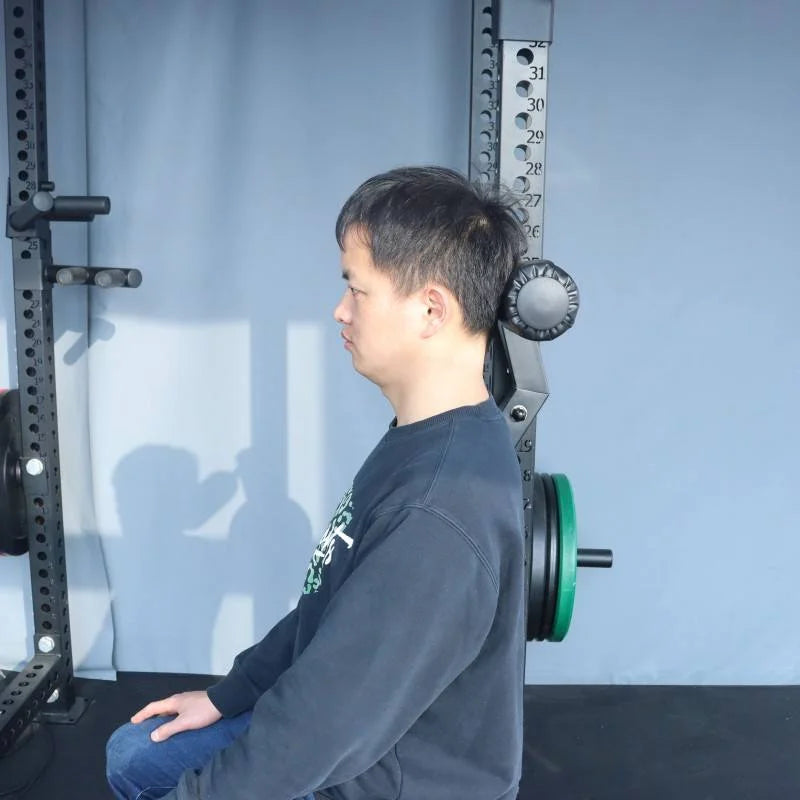 Rack Mount Neck Trainer for Neck Muscles Training for Multi-Functional Strength Training  Attachment for Home Gym Fitness