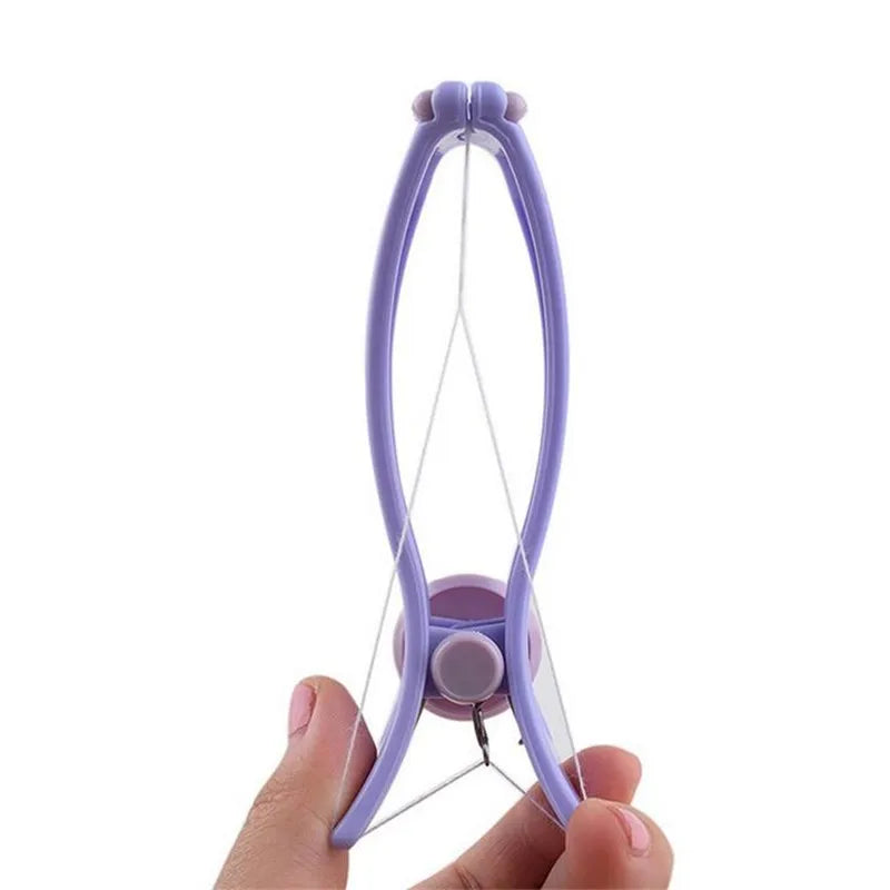 Portable Mini Women Hair Removal Epilator Facial Hair Remover Spring Threading Face Defeatherer For Cheek Eyebrow Makeup Tool 40