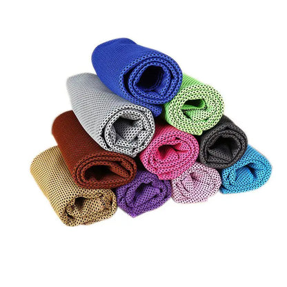 Hot Sale Cool Towel New Ice Cold Enduring Running Jogging Gym Instant Cooling Outdoor Sports Towel