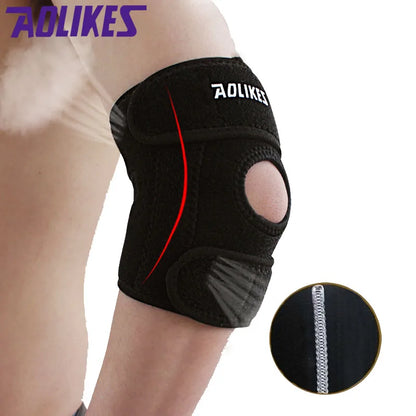 AOLIKES 1PCS Sports Tennis Golf Elbow Pads Support Nylon Arthritis Epicondylitis Pain Brace Sports Gym Knee Pads for safety