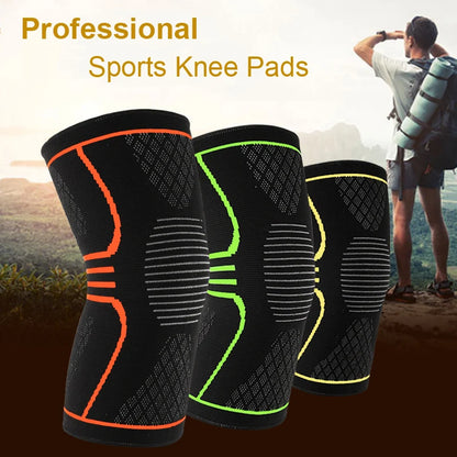 1 Pcs Knee Sleeve Support Protector Sport Kneepad Tom's Hug Brand Fitness Running Cycling Braces High Elastic Gym Knee Pad Warm