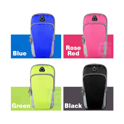 GYM Armband for iPhone 15 14 13 pro max Universal Sports Running Bag for Huawei Samsung Oppo Mobile Phone Arm Bag Outdoor Pouch