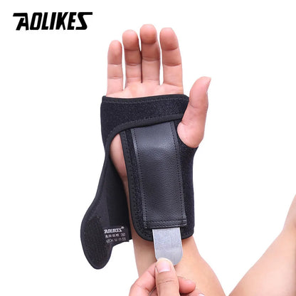 AOLIKES 1PCS Weight Lifting Gym Training Sports Wristbands Wrist Support Straps Wraps Hand Carpal Tunnel Injury Splint