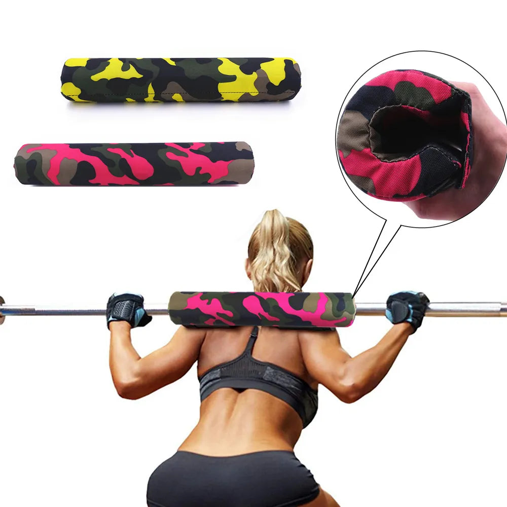 Fitness Barbell Squat Pad Thick Heavy Duty Foam Support Squat Bar Weight Lifting for Neck and Shoulder Crossfit Gym Equipment