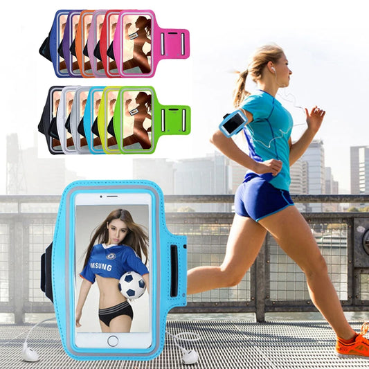 Sport Armband Case 5.5 6.0 inch phone fashion holder for women's on hand smartphone handbags sling Running Gym Arm Band Fitness