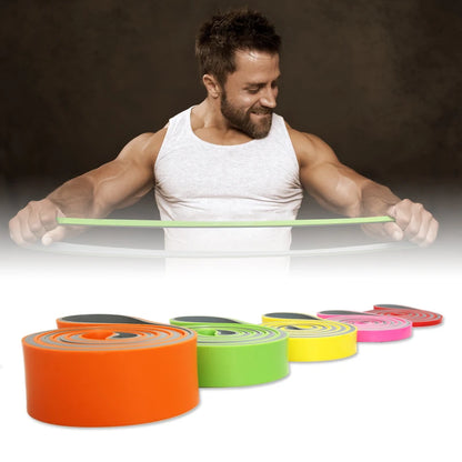 Dual Color Resistance Bands Pull Up Assisted Band Loop for Pull-ups Stretching Exercise Unisex Rubber Fitness Gym Exercise