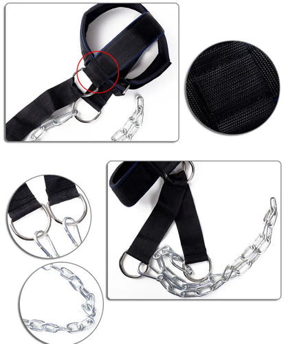 Head Neck Training Head Harness Body Strengh Exercise Strap Adjustable Neck Power Trainer Gym Fitness Weight Bearing cap