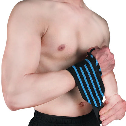 1PCS Weight Lifting Wristband Gym Training Wrist Straps Wraps Sport Safety Wrist Support Wrist Brace Fitness Bandage